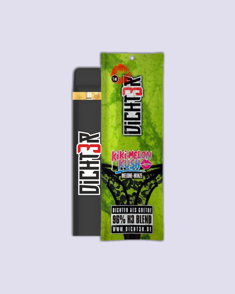 Dicht3er - H3 Superior Blend Vape - Kiki Melon Kush 1ml